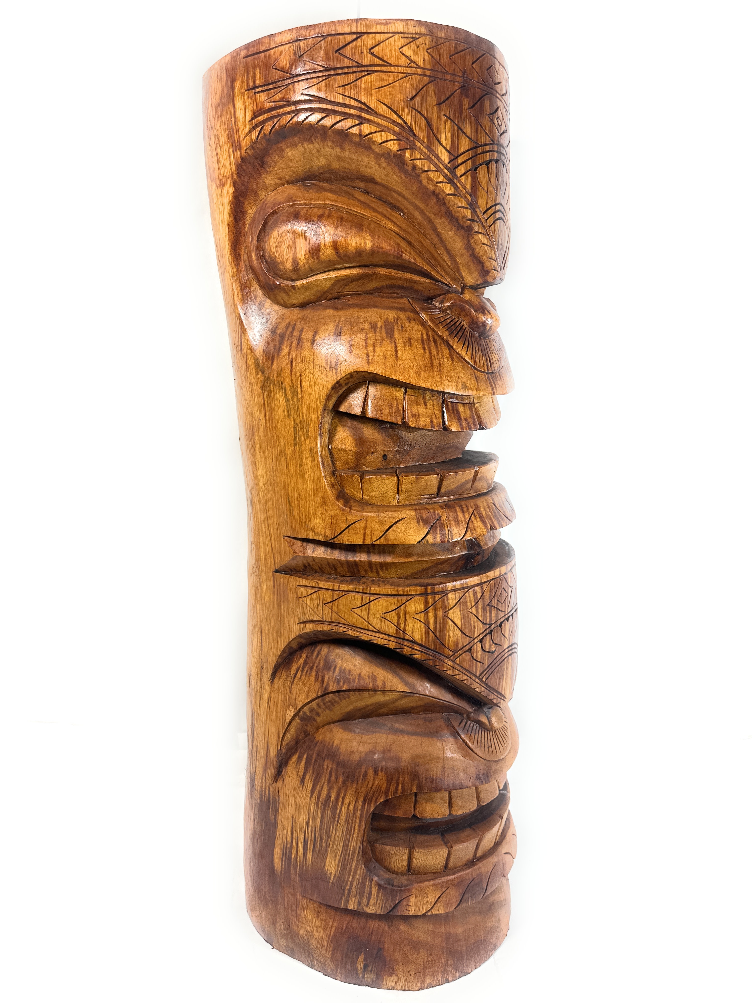 Flaming Premium Love & Prosperity Tiki Totem 40 in X 12 in - Hawaii Museum | #yuy3815100b Flaming Premium Love & Prosperity Tiki Totem 40 in X 12 in - Hawaii Museum | #yuy3815100b